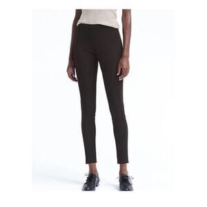 Banana Republic Pants Women's 2 Long Black Devon Side Zip Trousers Skinny